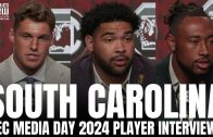 South Carolina’s Debo Williams, Alex Huntley & Luke Doty Discuss Gamecocks Future at SEC Media Day