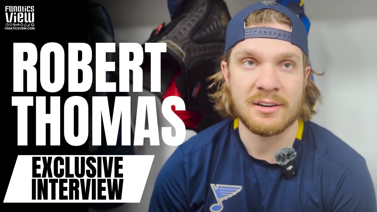 Robert Thomas Discusses Becoming an NHL All-Star, Canada Hockey Mt. Rushmore & EA NHL Character