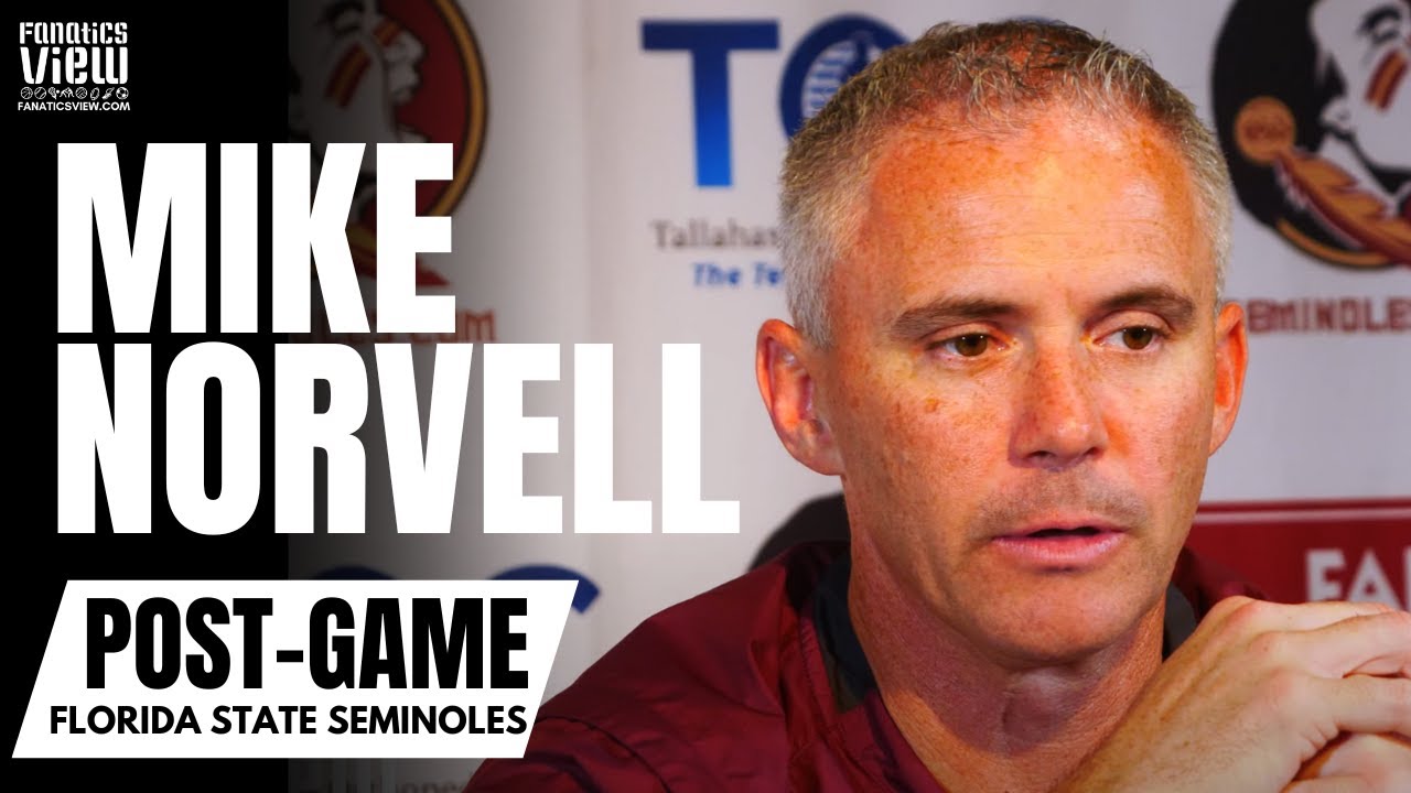 Mike Norvell Reacts to Florida State's Shocking Loss vs. SMU, Falling to 1-4 & DJ Uiagalelei Future