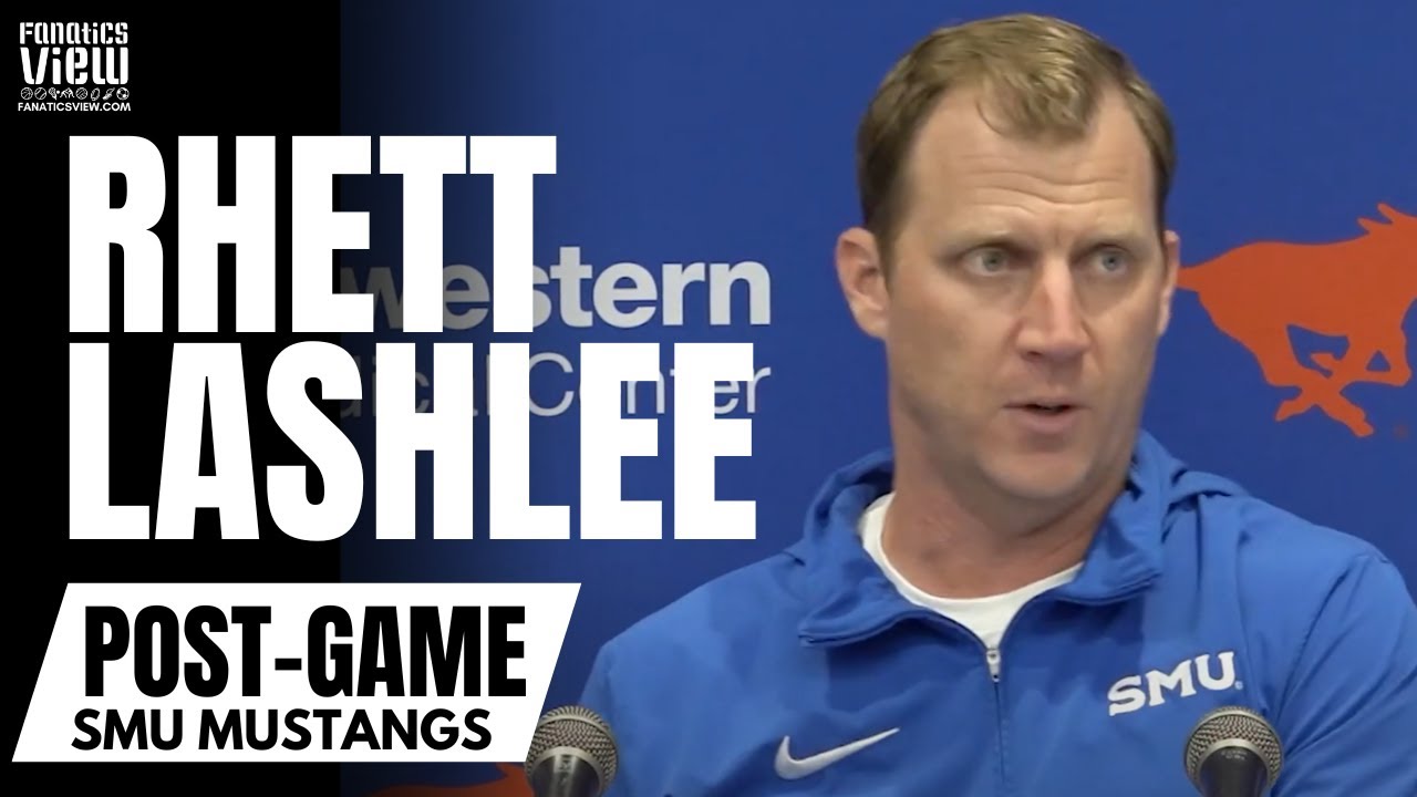 Rhett Lashlee Recaps SMU's Impressive Win vs. Florida State, First Ever ACC Conference Game Win