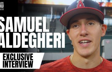 Samuel Aldegheri Reflects on Representing Italy in Major League Baseball & MLB Debut With Angels