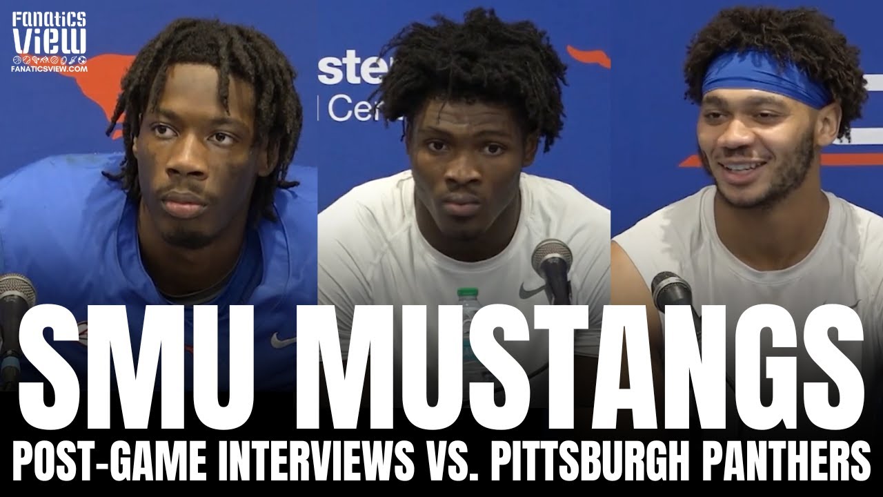 Kevin Jennings, Brashard Smith & Ahmad Walker Recap SMU Mustangs Blowout Win vs. Pittsburgh