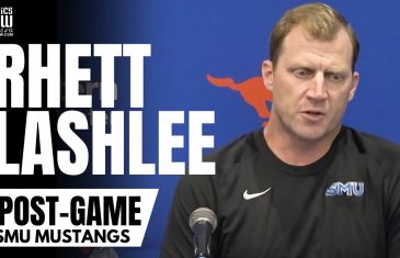 Rhett Lashlee Reacts to SMU’s Blowout Win vs. Pittsburgh, SMU’s Historical Season for SMU Football