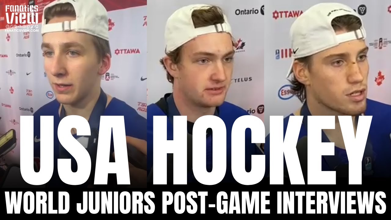 USA Hockey Recaps 2025 Gold Medal Win vs. Finland With Cole Huston, Ryan Leonard & Trey Augustine