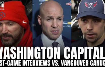 Alex Ovechkin, Dylan Strome, Connor McMichael & Spencer Carbery Recap Vancouver Canucks Impressions