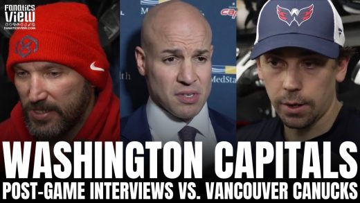 Alex Ovechkin, Dylan Strome, Connor McMichael & Spencer Carbery Recap Vancouver Canucks Impressions