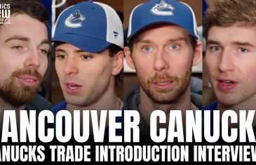 Marcus Pettersson, Filip Chytil, Drew O’Connor & Victor Mancini React to Being Traded to Vancouver