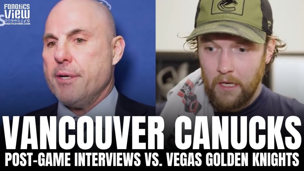 Rick Tocchet & Thatcher Demko Recap Vancouver Canucks vs. Nashville Predators, Demko Improvements