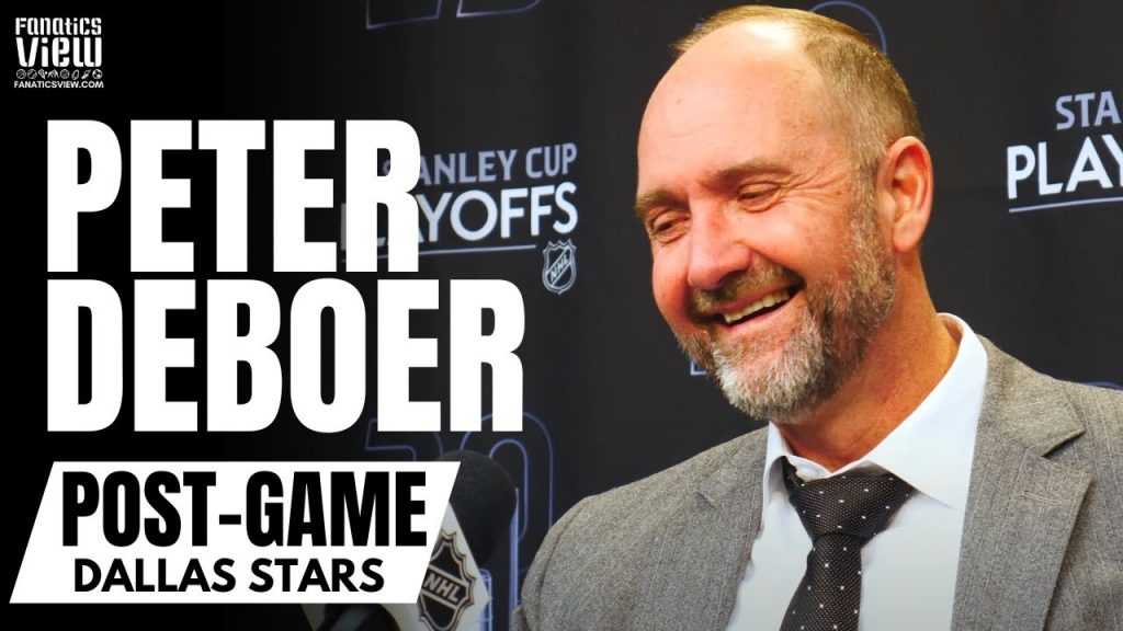 Pete DeBoer Recaps Dallas Stars STUNNING Colorado in GM7, Mikko Rantanen Silencing Doubters