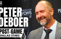 Pete DeBoer Recaps Dallas Stars STUNNING Colorado in GM7, Mikko Rantanen Silencing Doubters