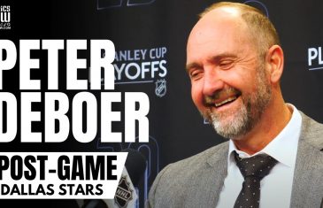 Pete DeBoer Recaps Dallas Stars STUNNING Colorado in GM7, Mikko Rantanen Silencing Doubters