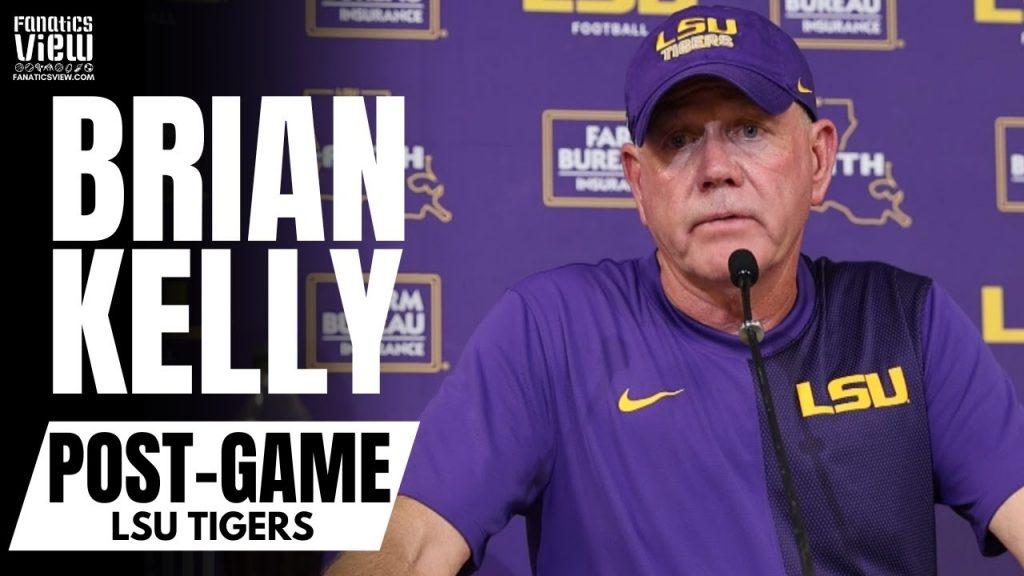 Brian Kelly Recaps LSU Home Opener Win vs. LA Tech, Not Impressed With LSU Tigers Performance