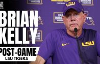 Brian Kelly Recaps LSU Home Opener Win vs. LA Tech, Not Impressed With LSU Tigers Performance