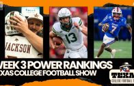 Texas College Football Week 3 Rankings of All Texas FBS Teams | Texas College Football Show EP25