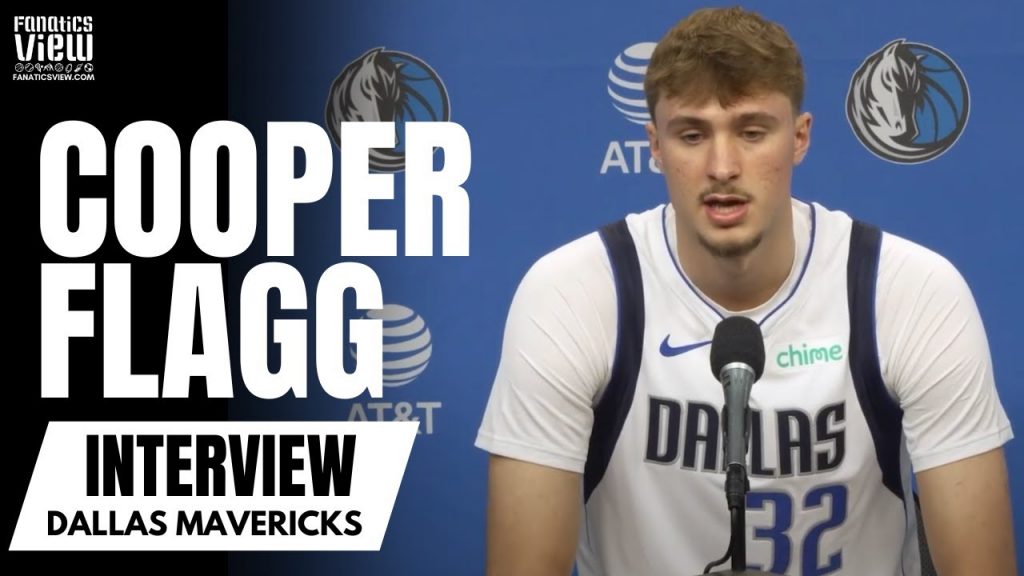 Cooper Flagg Discusses Upcoming Rookie Season With Dallas Mavericks, Expectations for 2025-2026 Mavs
