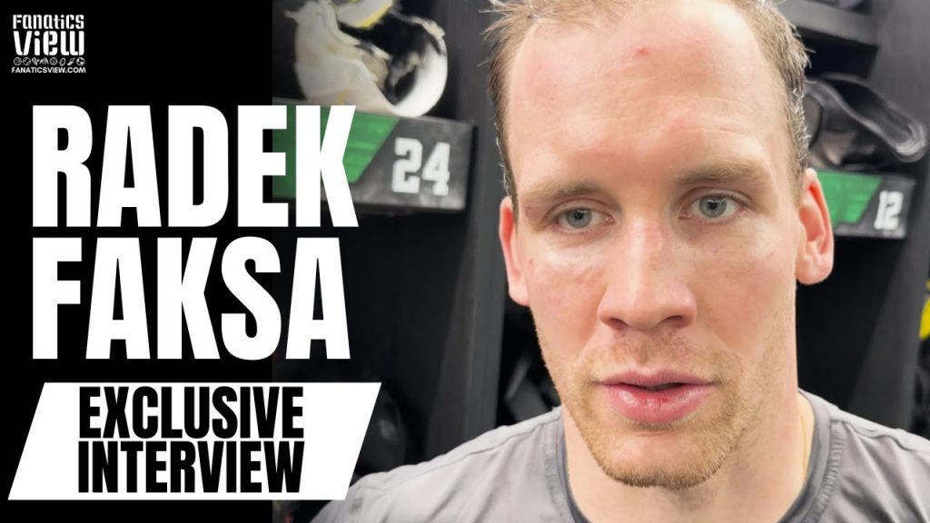 Radek Faksa Reflects on Dallas Stars Journey, Year With St. Louis Blues & Stars 2025 Home Opener