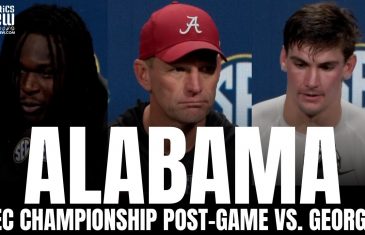 Kalen DeBoer & Crimson Tide Respond to Alabama’s SEC Championship Loss vs. Georgia, CFP Chances