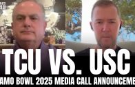 Sonny Dykes & Lincoln Riley Share First Thoughts on TCU vs. USC 2025 Alamo Bowl Game Matchup