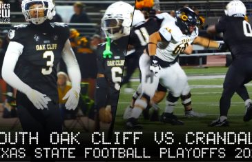 South Oak Cliff vs. Crandall Condensed Game Highlights | Texas State High School Football Playoffs