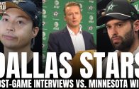 Jason Robertson, Glen Gulutzan & Dallas Stars Recap “Playoff Preview Feel” Win vs. Minnesota Wild