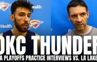 Chet Holmgren & Mark Daigneault Discuss OKC Thunder vs. LA Lakers Series, Lakers Impressions