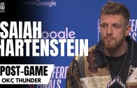 Isaiah Hartenstein Recaps Matchup vs. Victor Wembanyama, WCF Game 2 MEETING With Mark Daigneault