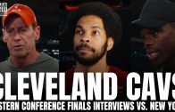 Jarrett Allen, Dennis Schroder & Kenny Atkinson Revisit BLOWING 22-PT Lead, Knicks vs. Cavs ECF