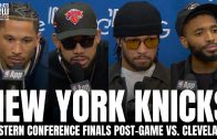Karl-Anthony Towns, Jalen Brunson, Josh Hart & NY Knicks Recap Taking 2-0 ECF Lead vs. Cleveland