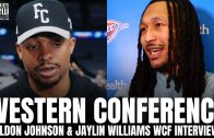Keldon Johnson & Jaylin Williams Discuss San Antonio Spurs vs. OKC Thunder WCF Before Pivotal Game 5