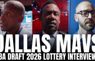 Masai Ujiri, Rolando Blackman & Mike Schmitz Break Down Dallas Mavs Future, Getting #9 Overall Pick
