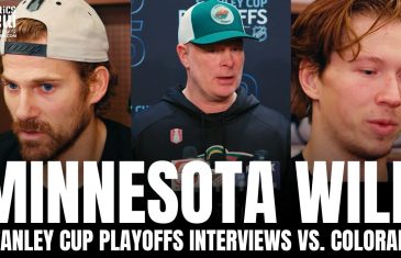 Matt Boldy, Marcus Faligno & John Hynes First Thoughts on Minnesota vs. Colorado Playoff Series