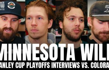 Nick Foligno, Marcus Foligno, Matt Boldy, Brock Faber & Hynes Discuss Minnesota vs. Colorado Series