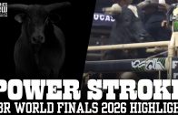 “Power Stroke” Bull NEARLY BUCKS OUT OF CHUTE at PBR World Finals 2026