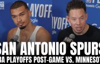 Victor Wembanyama & Mitch Johnson Recap San Antonio Spurs Taking 2-1 Lead vs. Minnesota Timberwolves