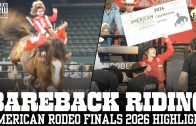 Bareback Riding Finals American Rodeo 2026 Highlights | Rocker Steiner Wins 2026 Championship