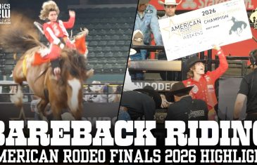 Bareback Riding Finals American Rodeo 2026 Highlights | Rocker Steiner Wins 2026 Championship