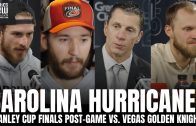 Brandon Bussi, Nikolaj Ehlers, Rod Brind’Amour & Carolina Recap Taking 3-2 Stanley Cup Lead vs. VGK