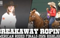 Breakaway Roping Finals American Rodeo 2026 Highlights | Rickie Fanning Wins 2026 Championship