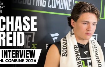 Chase Reid Discusses NHL Combine Performance, Playing vs. Ivar Stenberg & Matthew Schaefer Impact
