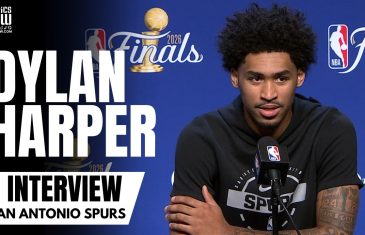Dylan Harper Discusses Brother Ron Harper Jr. Growth, “Desperation” Mindset vs. NY Knicks in Finals