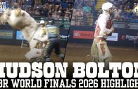 Hudson Bolton SCORES 89.35 Bull Ride at PBR World Finals 2026 in Cow Town