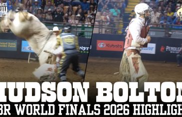 Hudson Bolton SCORES 89.35 Bull Ride at PBR World Finals 2026 in Cow Town