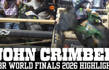 John Crimber Gets RE-RIDE After HARD BUCK at PBR Finals 2026