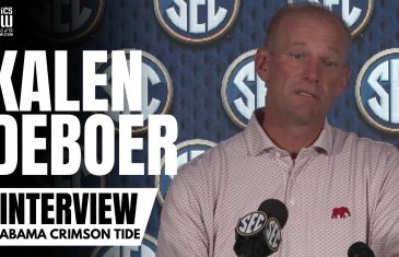 Kalen DeBoer Discusses Alabama Football Future, State of College Football at SEC Meetings 2026