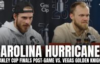 Nikolaj Ehlers & Andrei Svechnikov Recap Taking 3-2 Stanley Cup Finals Lead vs. Vegas Golden Knights