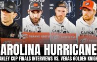 Rod Brind’Amour, Fred Andersen, Andrei Svechnikov & Canes Discuss Stanley Cup vs. Vegas Before GM3