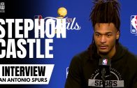 Stephon Castle Reveals Gregg Popovich NBA Finals Advice: “Let Them Go” & “They Were Winnable Games”