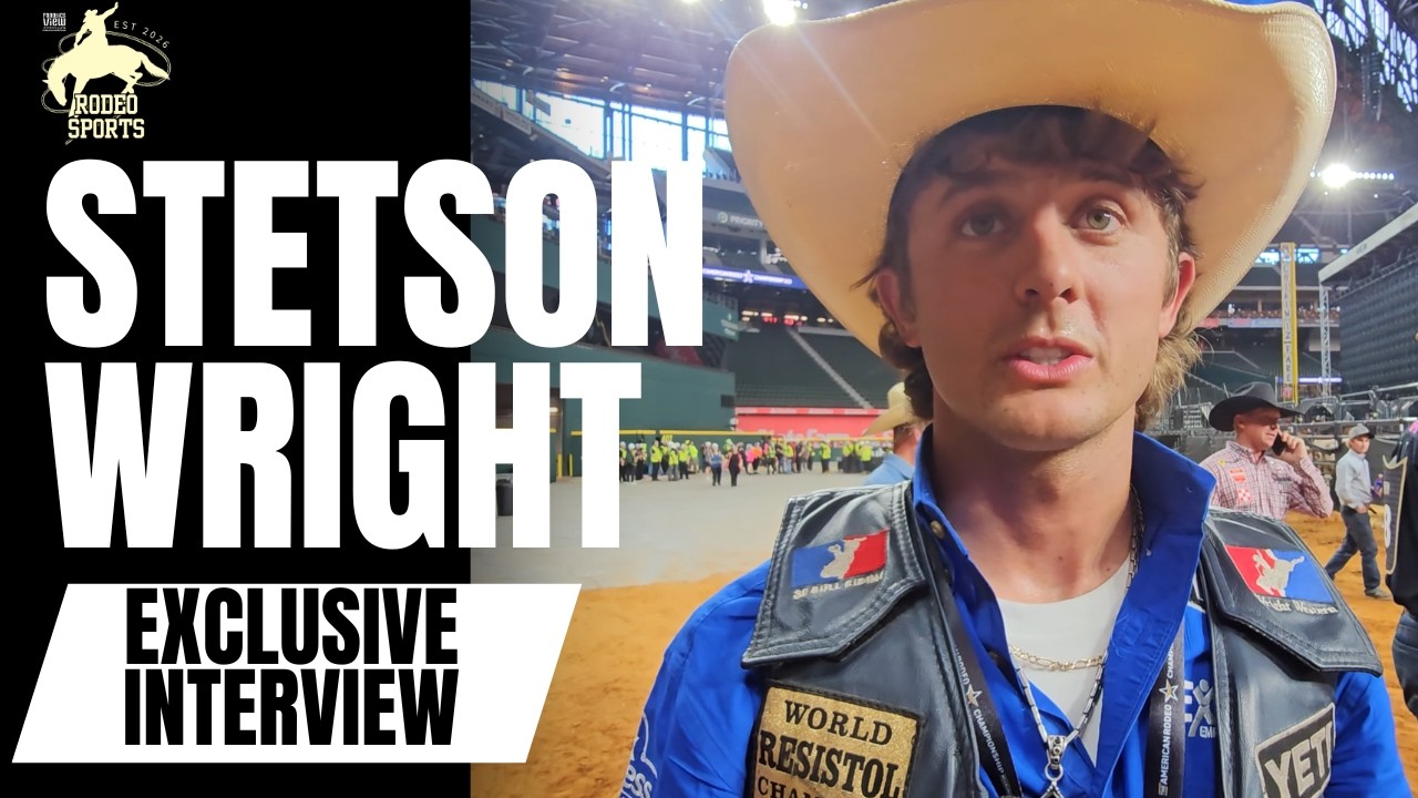 Stetson Wright Reflects on Winning BULL RIDING CHAMPIONSHIP at American Rodeo 2026