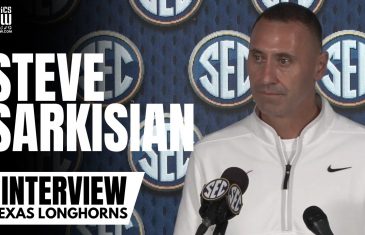 Steve Sarkisian Discusses Texas Longhorns Football, State of College Football at SEC Meetings