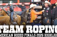 Team Roping Finals American Rodeo 2026 Highlights | Jade Corkill & Clint Summers Win Championship